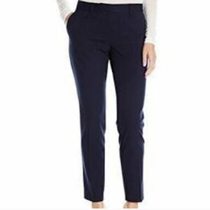 NWT Jones New York Grace Full Length Pants Size 14 Navy